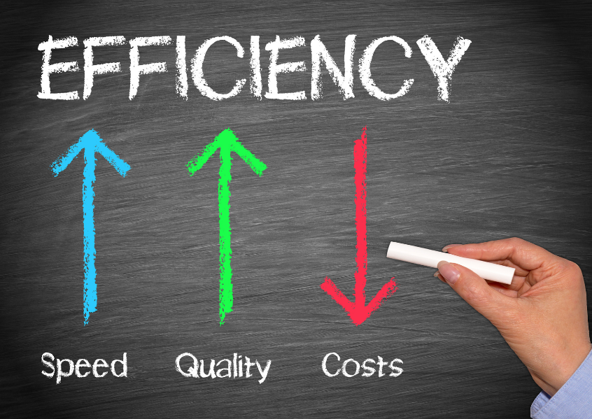 Illustrazione grafico Efficienza