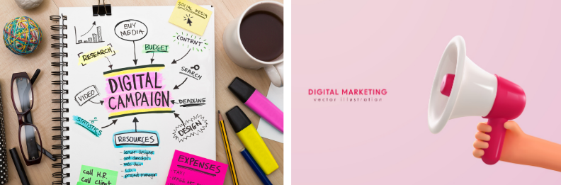 Illustrazione Digital Marketing
