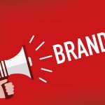 Illustrazione con scritta Brand