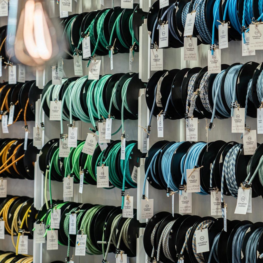 Foto di cavi colorati Creative Cables