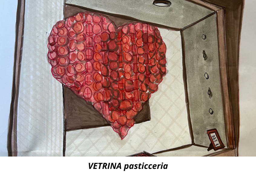 Foto vetrina pasticceria