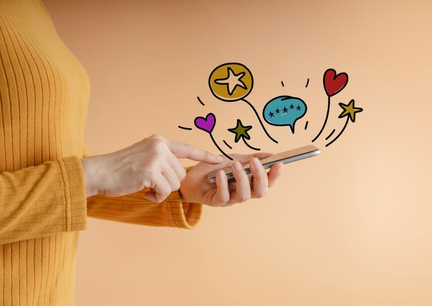 Illustrazione con emoji