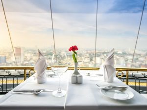 Foto di tavola al ristorante