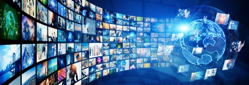 Illustrazione schermi tv mondiali