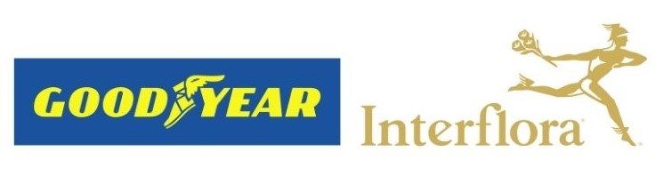 Illustrazione loghi Goodyear e Interflora