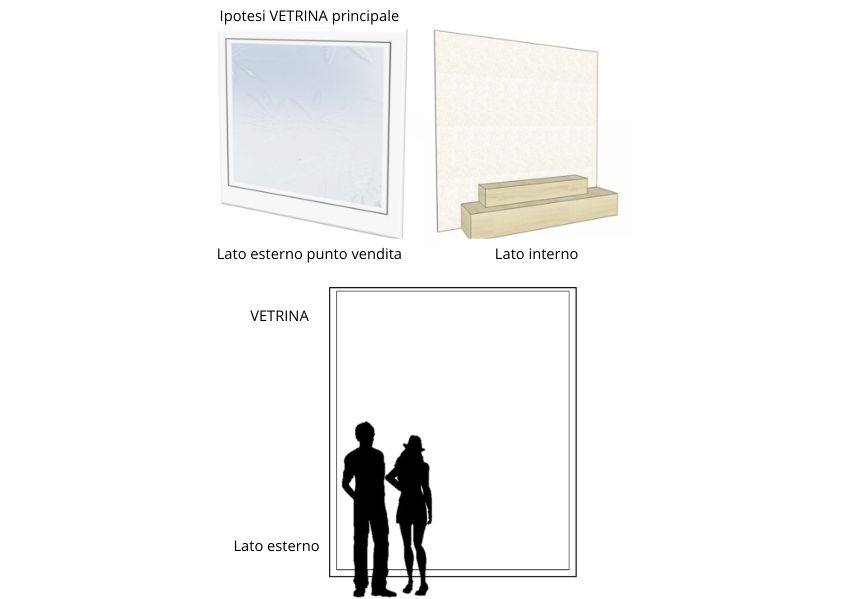 Illustrazione esempio 2 vetrina primavera