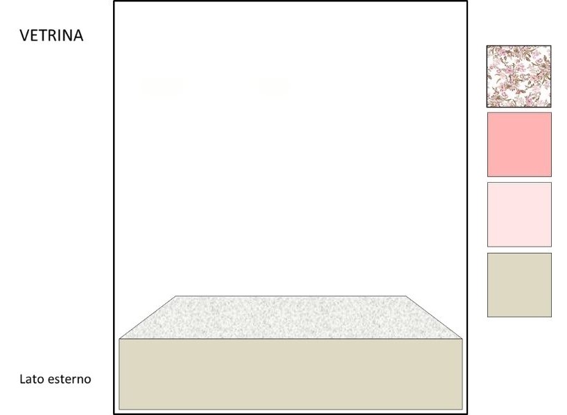 Illustrazione esempio 3 vetrina primavera