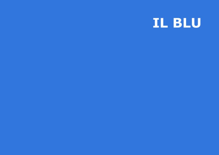 Illustrazione rettangolo blu