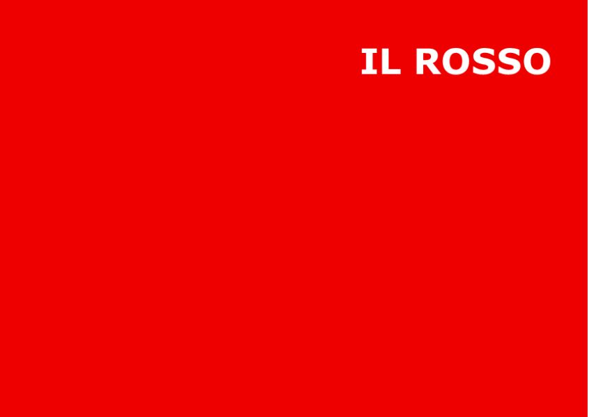 Illustrazione rettangolo rosso