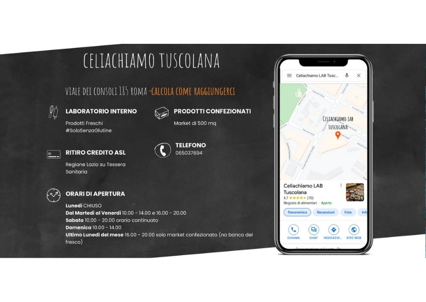 Homepage di sito celiachiamo