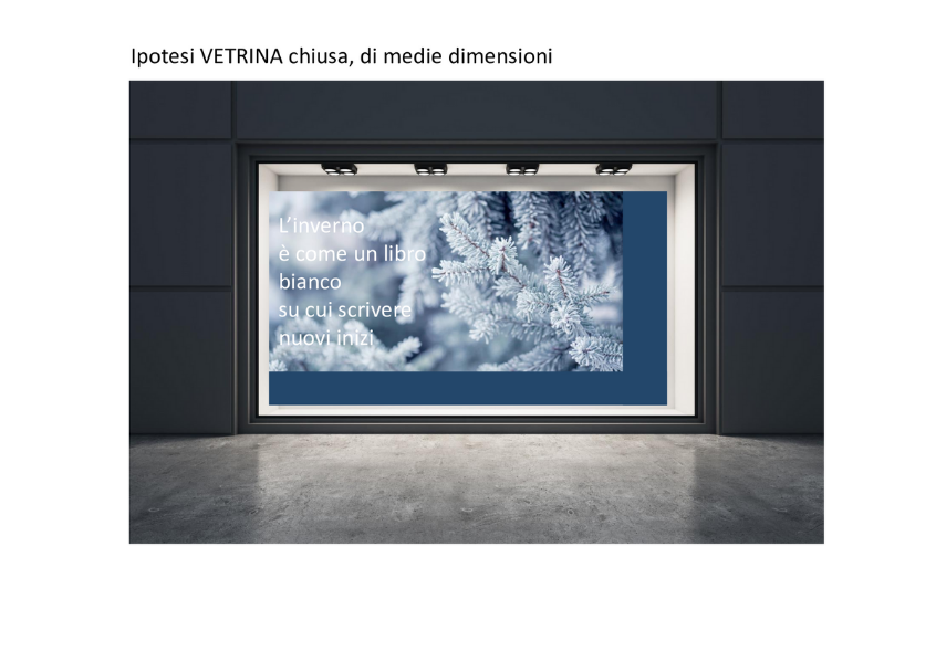 Illustrazione vetrina chiusa MEDIA